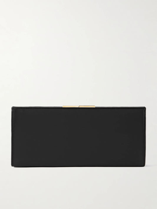 Anjelica Leather Clutch