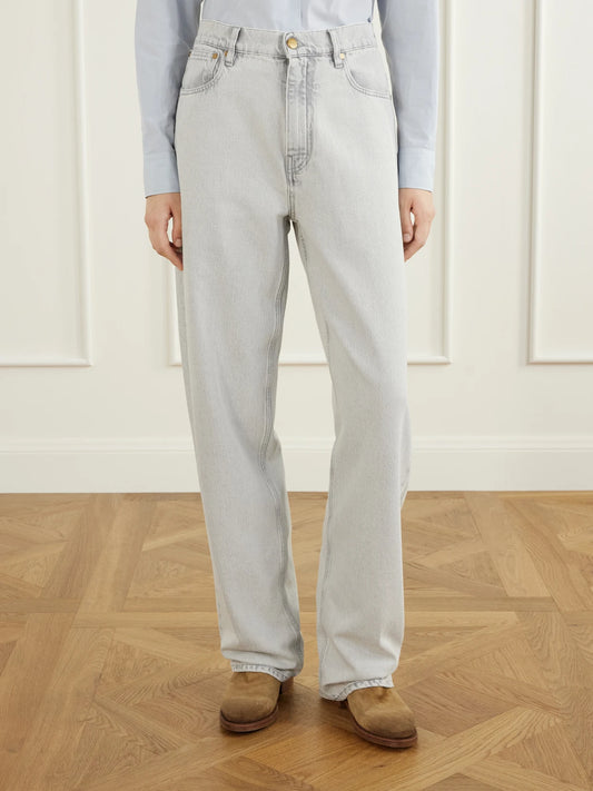 Jil Sander High-waist Wide-leg Jeans