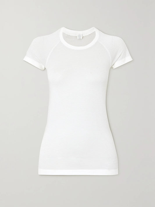Swiftly Tech 2.0 Striped Stretch T-shirt