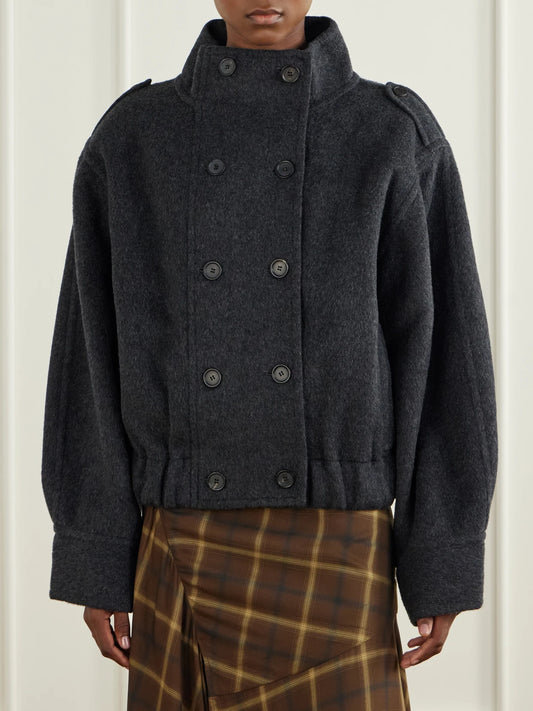 Sea Lona Wool Coat