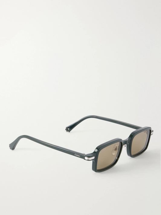 Eyewear Première De Cartier Square-frame Recycled-acetate Sunglasses