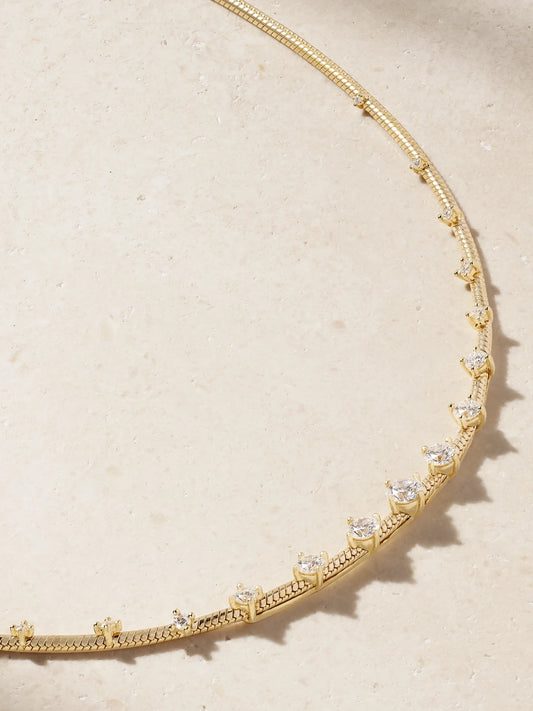 Fernando Jorge 18-karat Gold Diamond Necklace