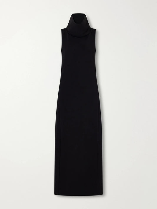 COURREGES Cut-out Crepe Maxi Dress
