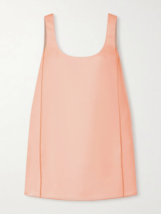 Pranta Silk-organza Mini Dress