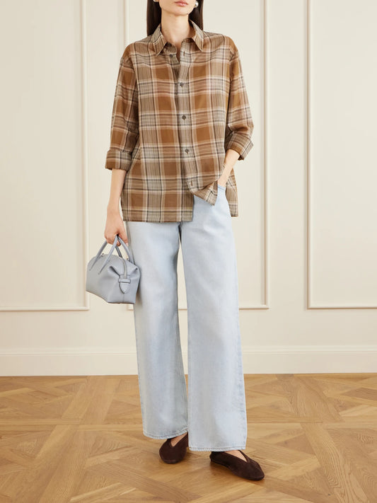 DeMellier The Stockholm Small Full-grain Leather Shoulder Bag