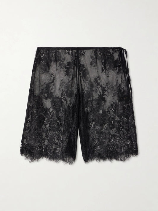 Sabine Lace Bermuda Shorts