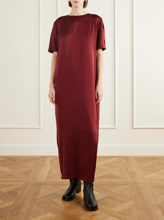 Giuliva Heritage The Gioia Satin Maxi Dress