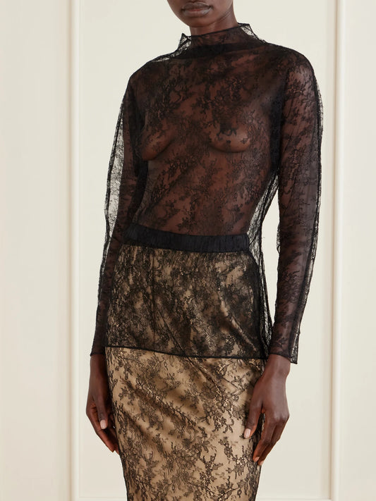 Carine Gilson Lace Top