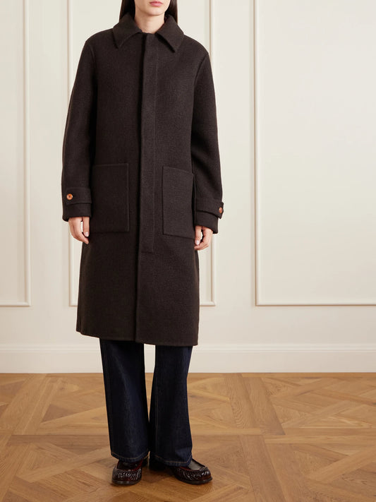 Angel Cashmere And Wool-blend Coat