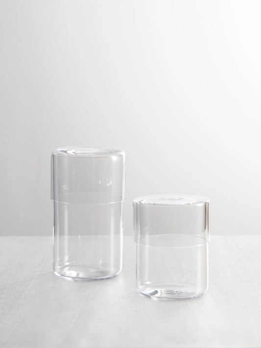 Strnad Set Of Two Crystal Glass Boxes