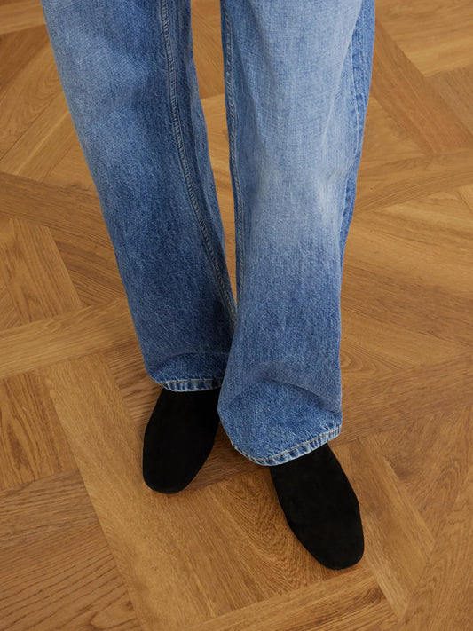 Rega Suede Slides