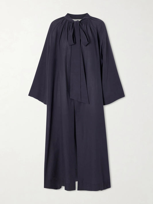 Liquid Summer Cotton-voile Kaftan