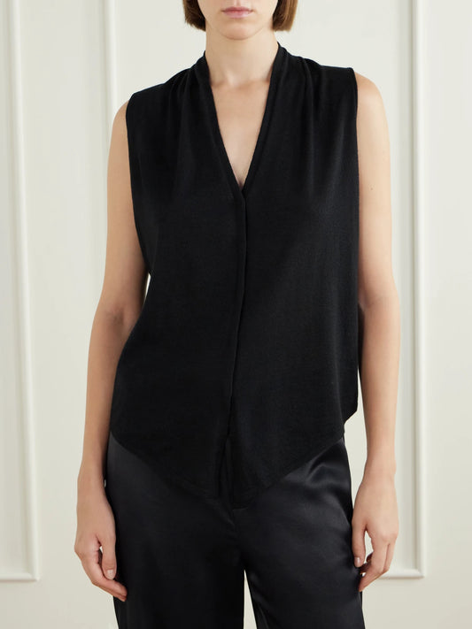LISA YANG Paisley Cashmere Tank