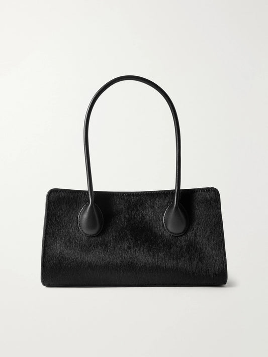 The Lou Calf Hair Shoulder Bag
