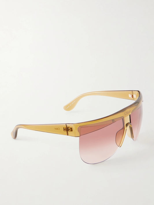 Chloé D-frame Injected Sunglasses