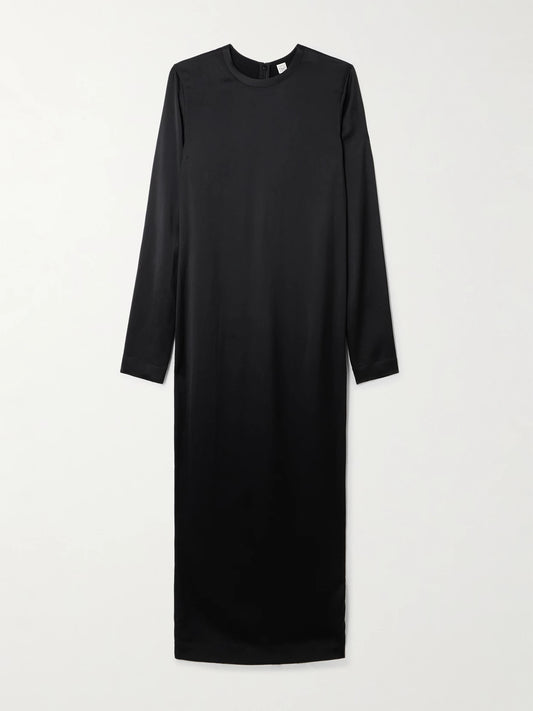 Satin Maxi Dress