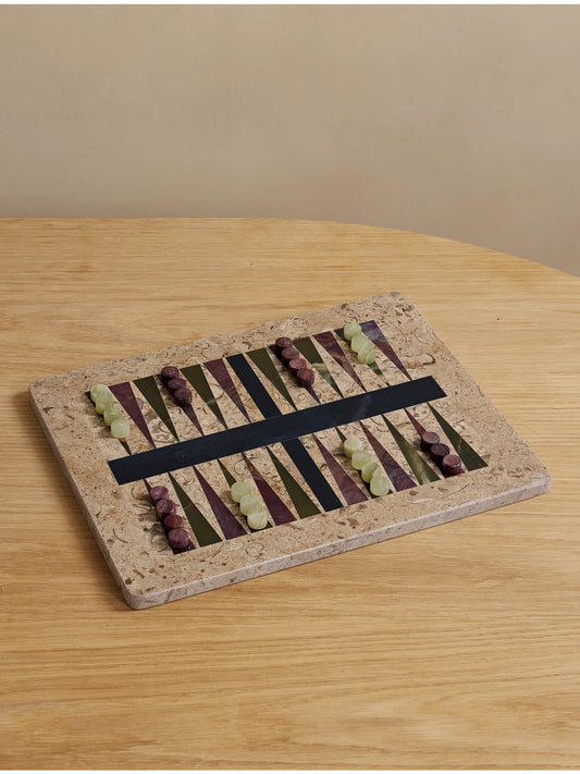 Jia Jia Home Onyx Backgammon Set