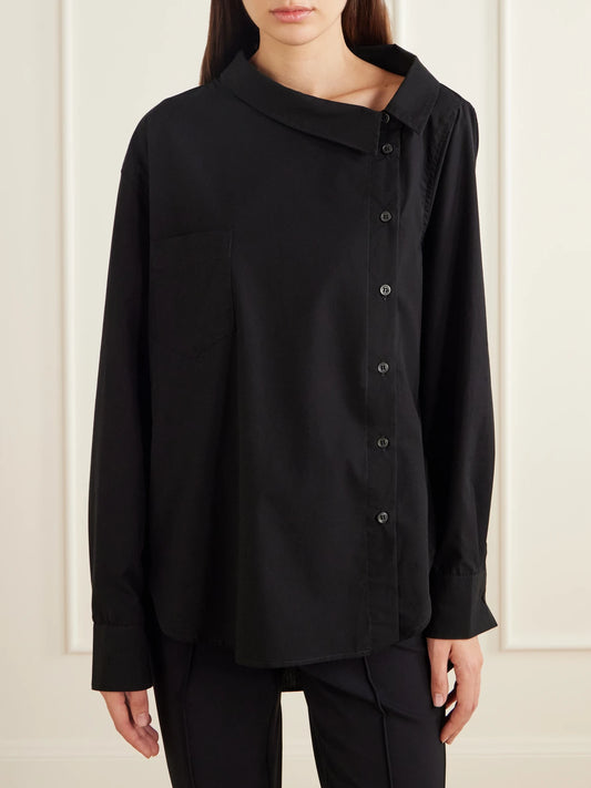Jamie Haller The Asymmetry Cotton-poplin Shirt