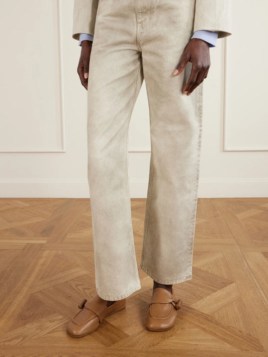 Toggle Leather Loafers