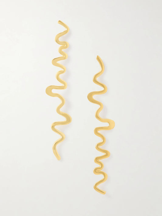Shore Gold-plated Earrings