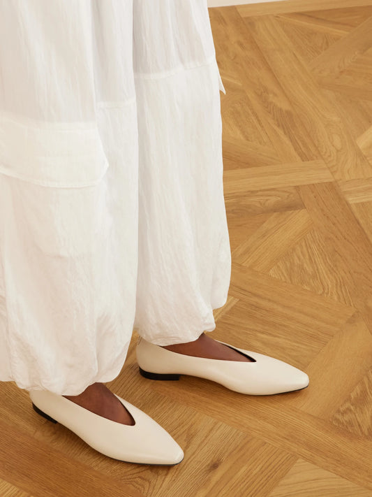Margot Leather Ballet Flats