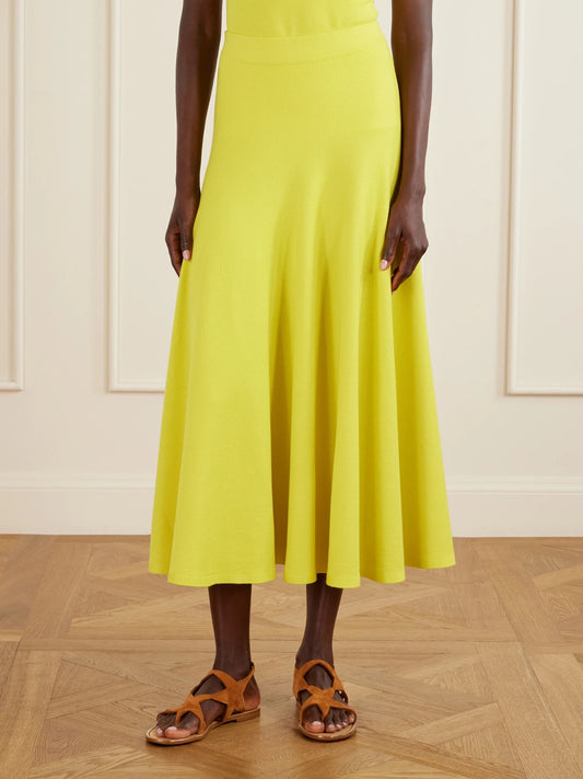 Cairan Wool Maxi Skirt