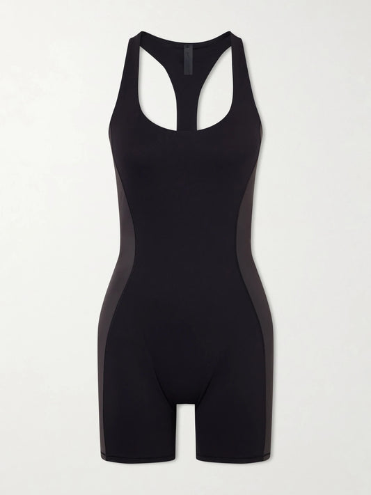 + Nike 5" Racerback Onesie - Obsidian And Igneous