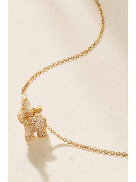 18-karat Gold Diamond Necklace