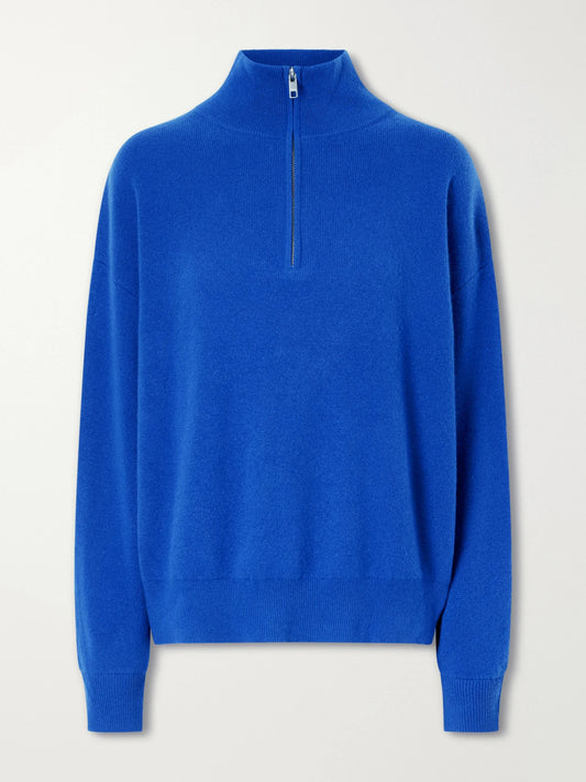 STAUD Hudson Cashmere Turtleneck Sweater
