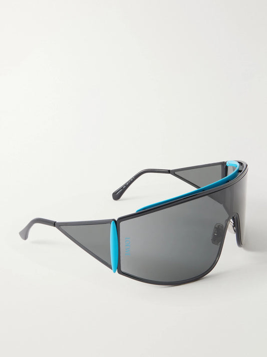 Loewe Speed Shield Mask Metal Sunglasses