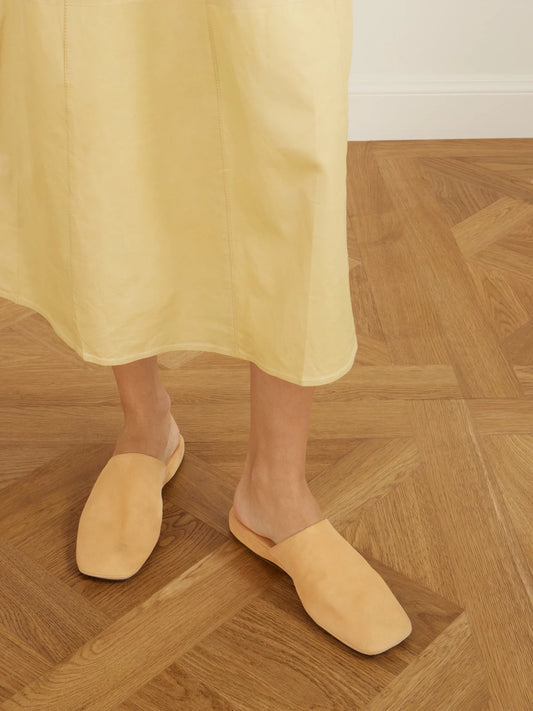 Suede Slippers