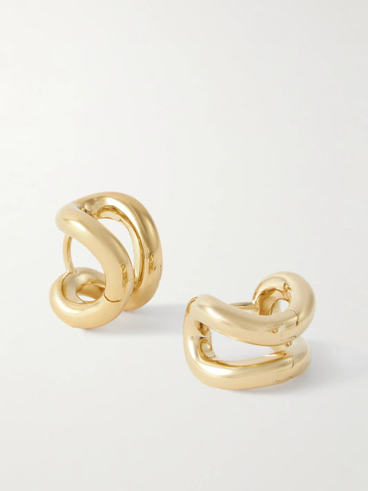 The Asta Gold-plated Earrings