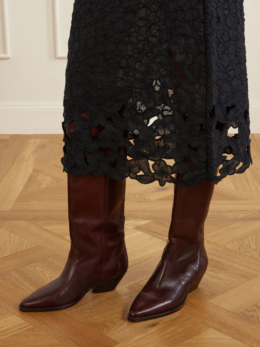 Denvee Leather Boots