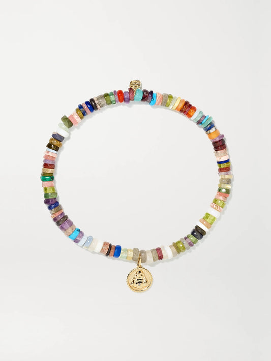 14-karat Gold Multi-stone Bracelet