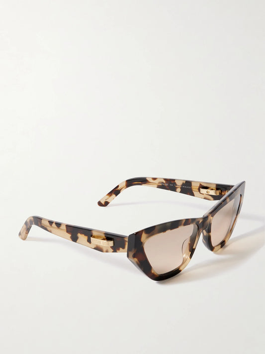 Cdior B6i Cat-eye Tortoiseshell Acetate Sunglasses