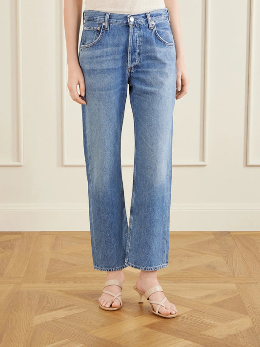 Winslow Mid-rise Straight-leg Boyfriend Jeans