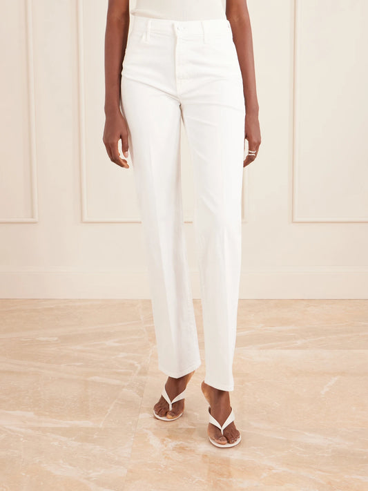 The Kick It High-rise Straight-leg Jeans