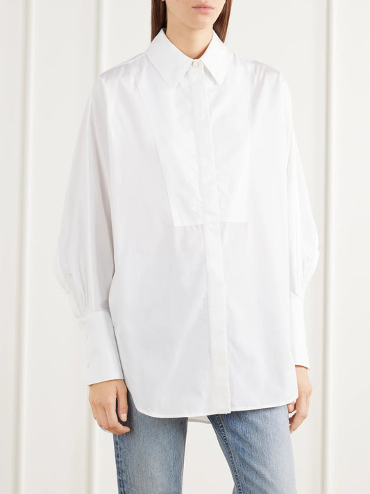 RÙADH The Dover Tux Organic Cotton-poplin Shirt