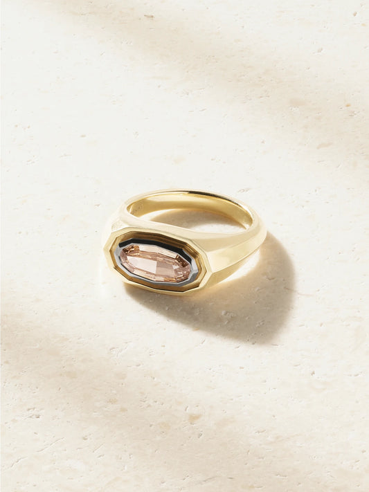 Insignia 18-karat Gold Diamond Ring