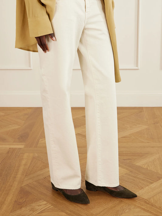 Suede Ballet Flats
