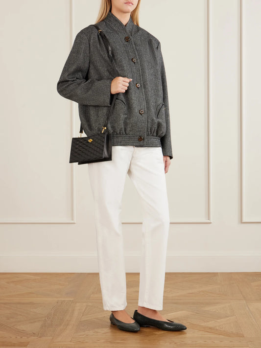 Métier Ease Quilted Leather Clutch