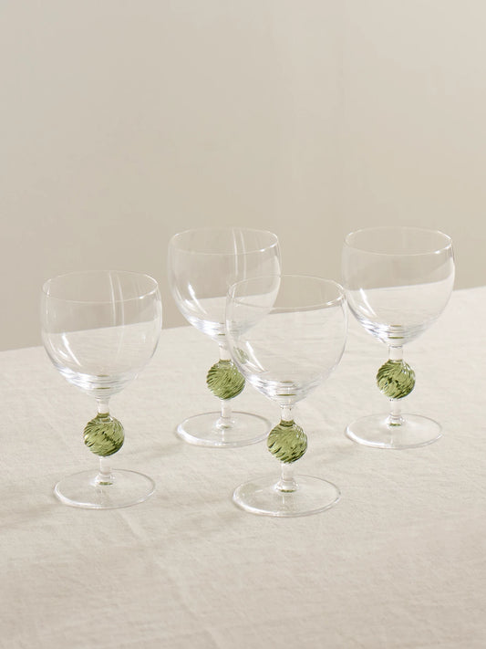 Set Of Four Demetra Wine Glasses