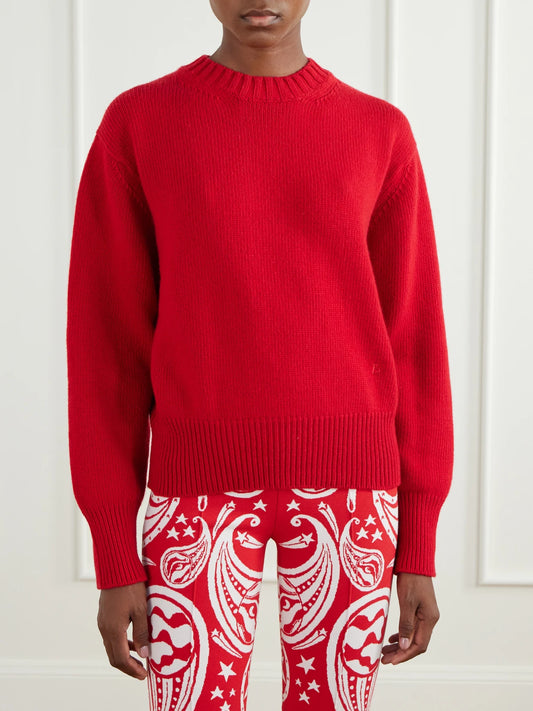 HIGH SPORT Haley Wool And Cashmere-blend Sweater