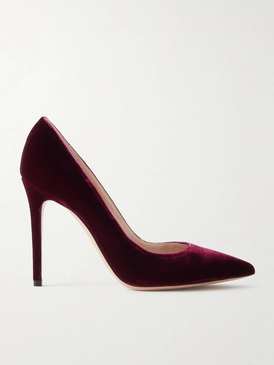 Gianvito 105 Velvet Pumps