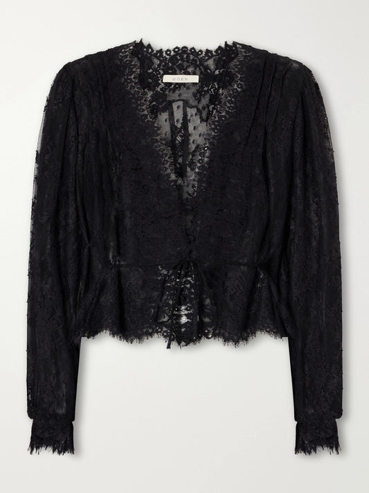 DÔEN Amaline Lace Blouse