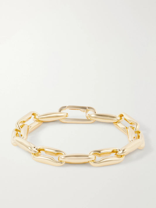 Martha Calvo Bleecker 14-karat Gold-plated Bracelet