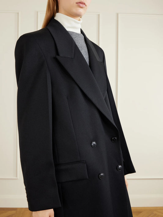 RÓHE Double-breasted Wool Coat