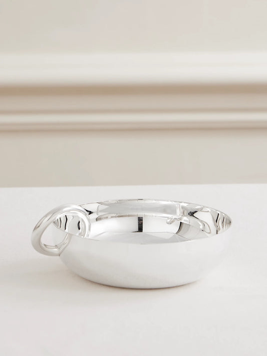 Vertigo Medium Silver-plated Bowl