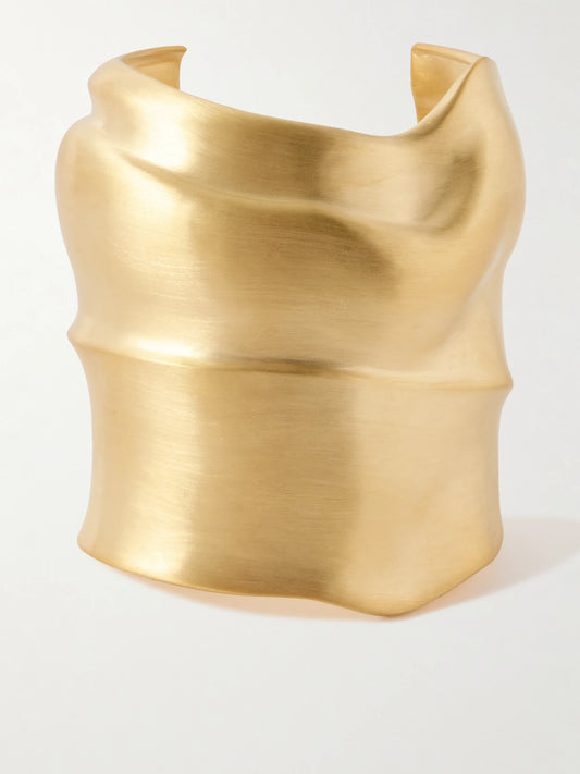 Pool Gold-plated Cuff