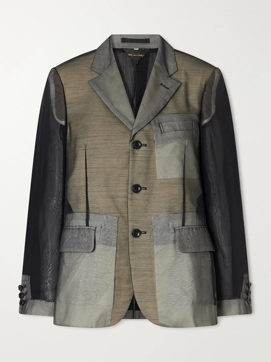 Comme des Garçons Sheer Georgette Blazer
